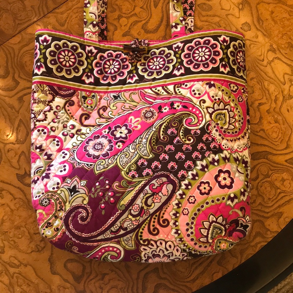 Vera Bradley North South tote bag